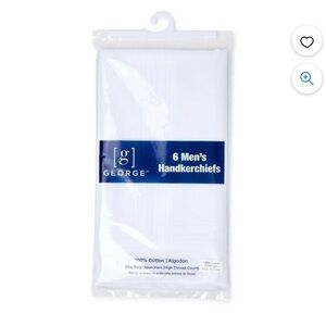 6 pack! Brand new! Men’s Handkerchiefs-